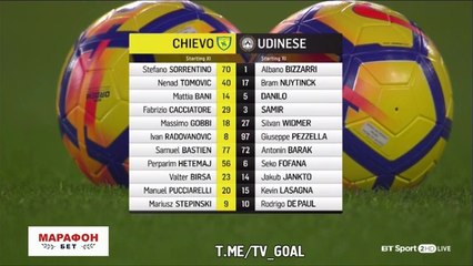 All Goals & highlights - Chievo 1-1 Udinese - 05.01.2018
