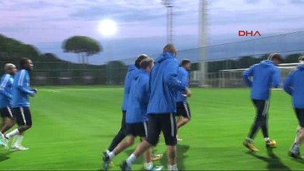 Trabzonspor'da Kıran Kırana Antrenman