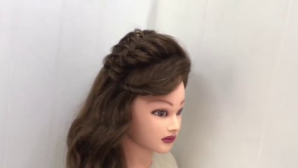 3 Beautiful Hairstyles with puff   Easy Wedding Hairstyles (1)