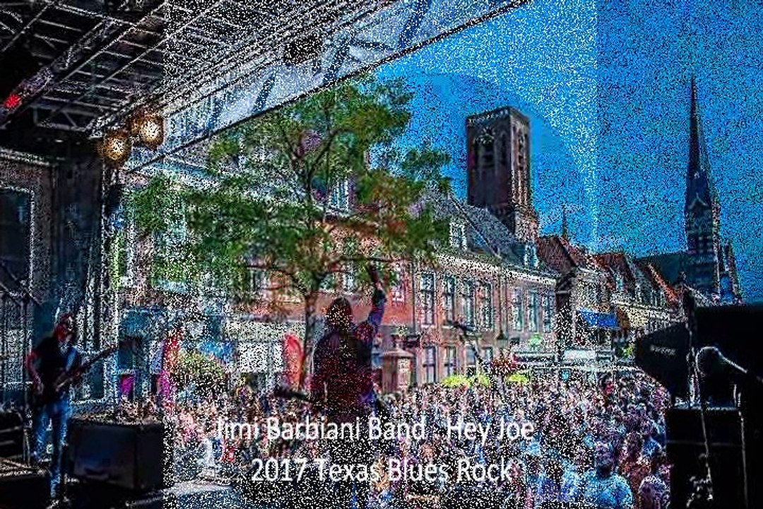 Jimi Barbiani Band "Hey Joe"  2017 Texas Blues Rock