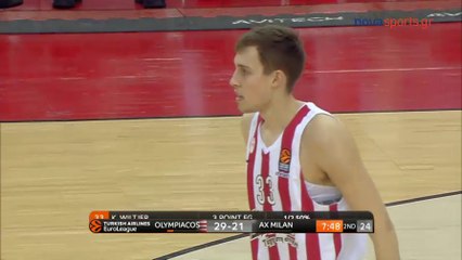 Πήρε "το όπλο του" ο Γουίλτζερ  - Ολυμπιακός  vs Αρμάνι Μιλάνο - 05.01.2018