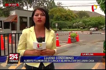 La Molina: decenas de agentes resguardan vivienda donde reside Alberto Fujimori