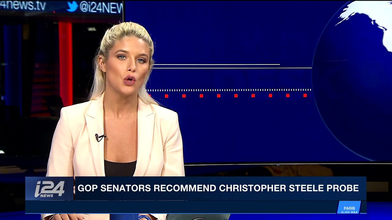 i24NEWS DESK | GOP Senators recommend Christopher Steele probe | Friday, January 5th 2018