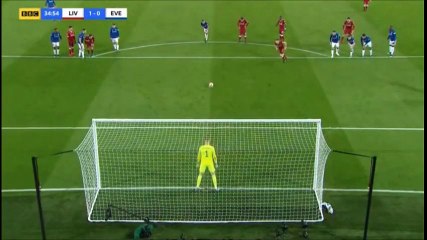 James Milner Penalty Goal vs Everton (1-0)
