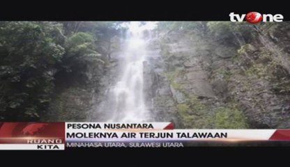 Menikmati Sejuknya Suasana Alam di Air Terjun Talawaan