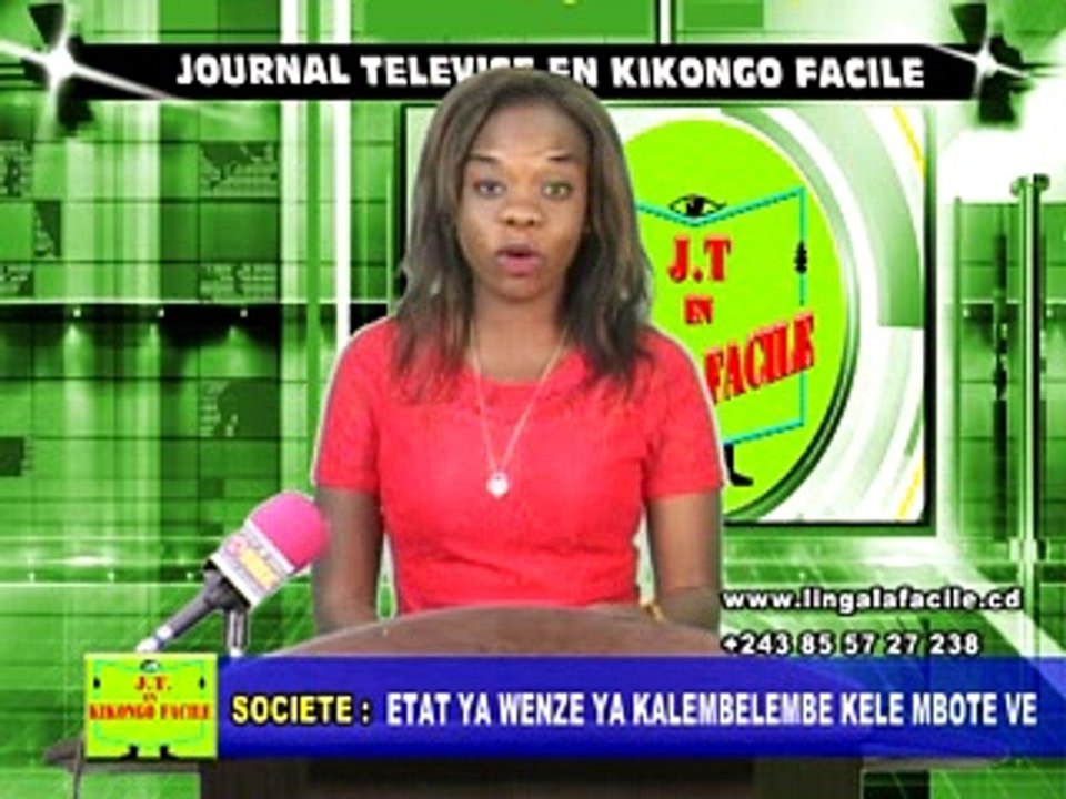 JOURNAL KIKONGO SAMEDI 11 FEV 2017