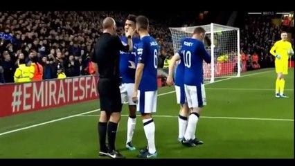 Roberto Firmino Fight Mason Holgate - Liverpool vs Everton 1-0 05/01/2018