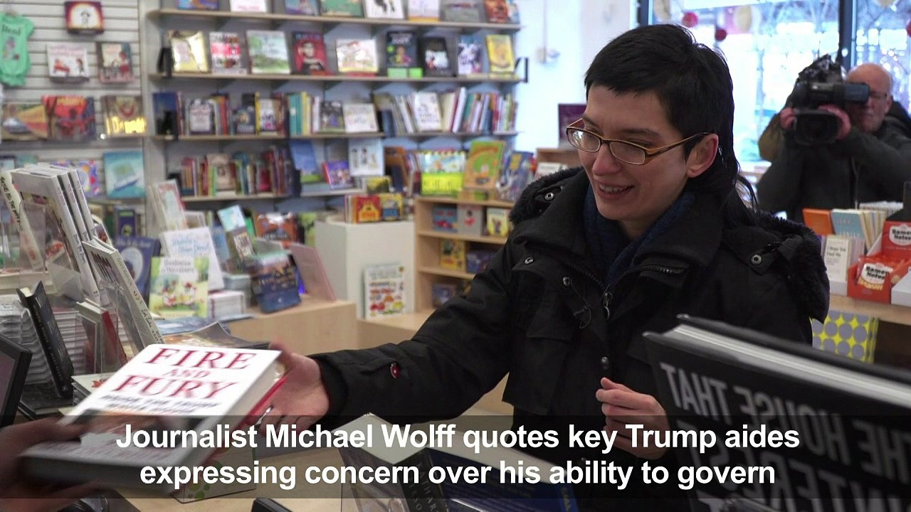 Bombshell book on Trump hits stores early