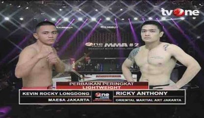 One Pride MMA LightWeight, Kevin R Longdong VS Ricky Anthony