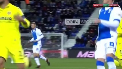 نور الدين أمرابط  يسجل ويخرج تحت التصفيقات أمام فياريال