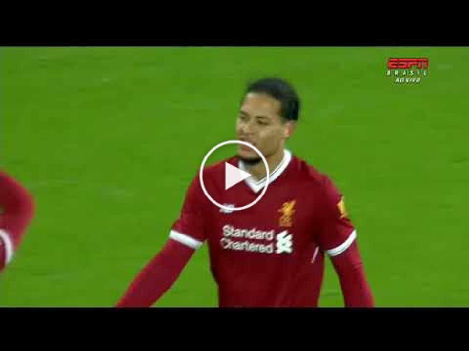Van Dijk Goal Vs Everton