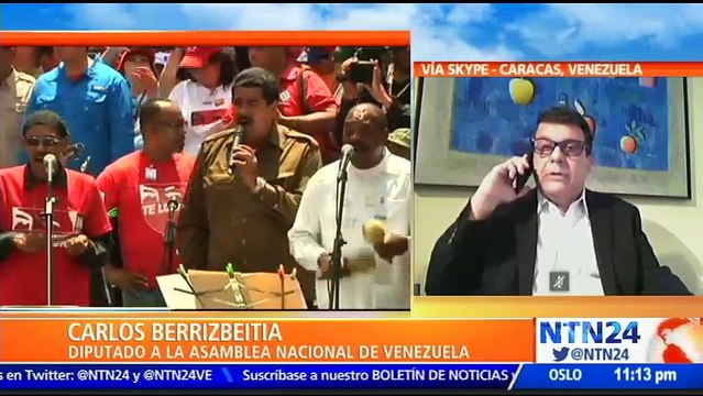 Los tiempos sociales van a rebasar a los tiempos constitucionales en Venezuela : Carlos Berrizbetía, diputado a la Asamblea Nacional