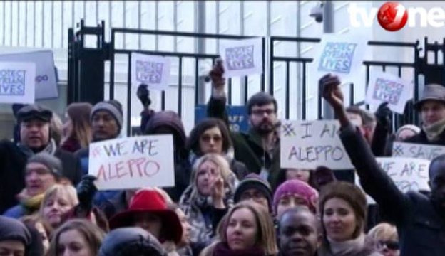 Solidaritas Penduduk Dunia Atas Duka Warga Aleppo