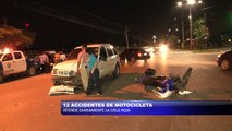 12 accidentes de motocicleta atiende diariamente la cruz roja