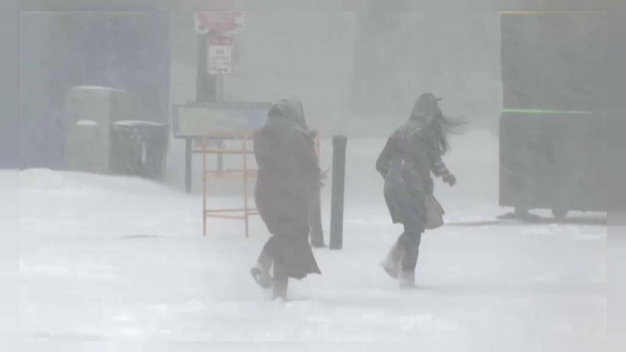 Forte queda de temperatura nos EUA