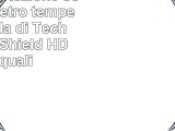 PremiumProtezione schermo in vetro temperato Gorilla di Tech  Invisible Shield HD per