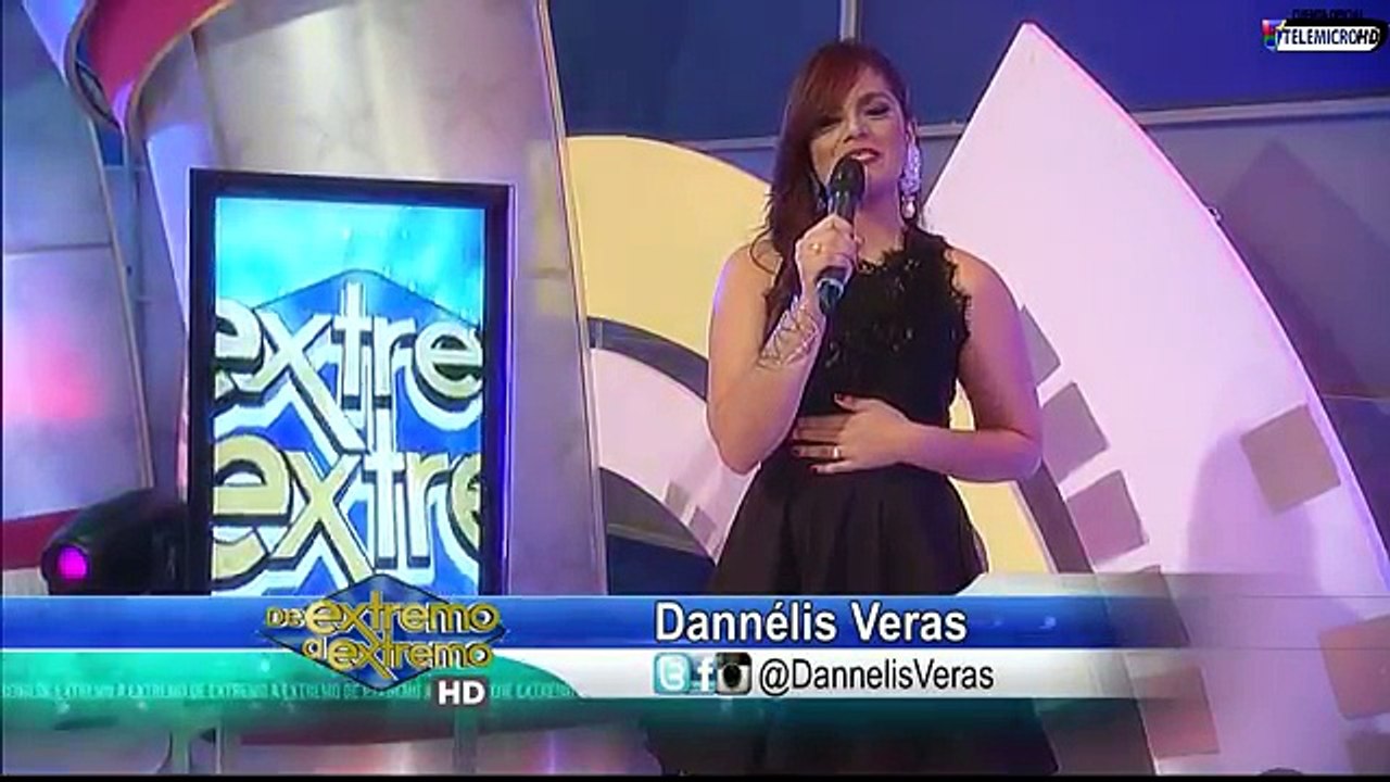 a dannelis veras le dan golpiza en el canal.