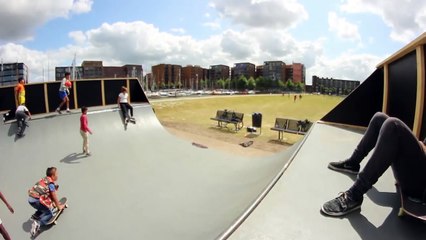 Don't dump your kids at the skatepark.