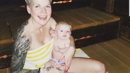 Echt jetzt? Melanie Müller geht mit Baby saunieren!