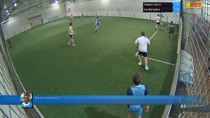But de maxime (2-2) - Optique Lebrun Vs Les Banqsters - 05/01/18 19:00 - LIGUE 1