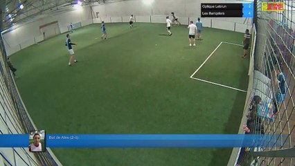 But de Alex (2-4) - Optique Lebrun Vs Les Banqsters - 05/01/18 19:00 - LIGUE 1 - Poitiers Game Parc