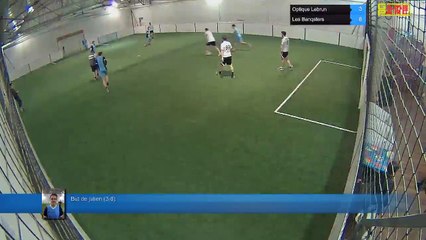 But de julien (3-8) - Optique Lebrun Vs Les Banqsters - 05/01/18 19:00 - LIGUE 1