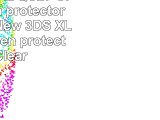 3M Vikuiti ADQC27 Clear screen protector Nintendo New 3DS XL 1pcs  screen protectors