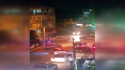 Asker Konvoyunda Tehlikeli 'Spin Şov' Kamerada