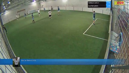 But de Melvin (4-9) - Optique Lebrun Vs Les Banqsters - 05/01/18 19:00 - LIGUE 1