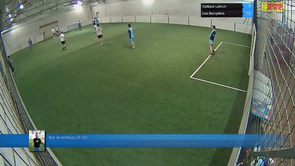But de Anthony (5-12) - Optique Lebrun Vs Les Banqsters - 05/01/18 19:00 - LIGUE 1