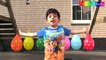 Learn Numbers with Counting and Learn Colors with Water Balloons for Children, Toddlers and