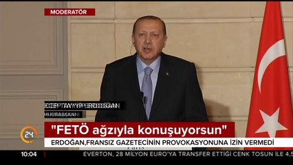 "FETÖ ağzıyla konuşuyorsun"
