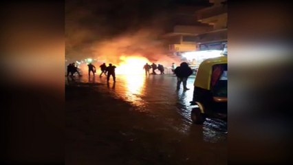 حريق توك توك بمدينة بيلا فى كفر الشيخ دون إصابات