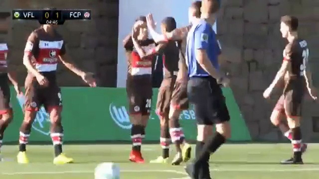 Wolfsburg 3:1 St. Pauli (Friendly Match. 5 January 2018)