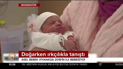 Doğarken ırkçılıkla tanıştı