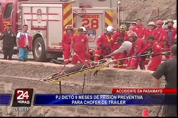 Accidente en Pasamayo: chofer de tráiler ya había causado la muerte de un motocilista