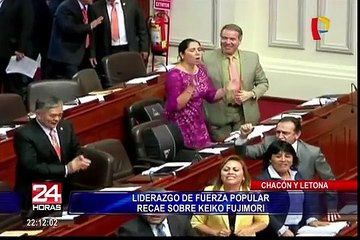 Chacón y Letona descartan pérdida de liderazgo de Keiko Fujimori en Fuerza Popular