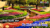 Anh Ba Khía (Tone Nam) - KARAOKE NHẠC SỐNG CHA CHA CHA - BEAT VÍP MỚI NHẤT 2018