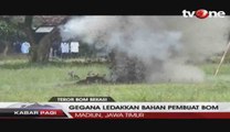 Gegana Ledakkan Bahan Pembuat Bom yang Disita di Jawa Timur