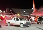 Airport Worker Films Fire After Crash at Toronto's Pearson Airport