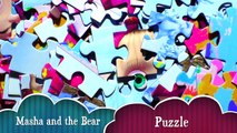 MASHA and the BEAR Puzzle Games Kids Toys Rompecabezas De Puzzel Yapboz Маша и Медведь-