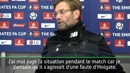 FA Cup - Klopp revient sur l'incident entre Firmino et Holgate