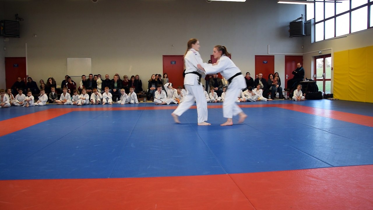 Démonstration Laura - Marion - Entrainement Commun  noel - Samedi 16 decembre 2017