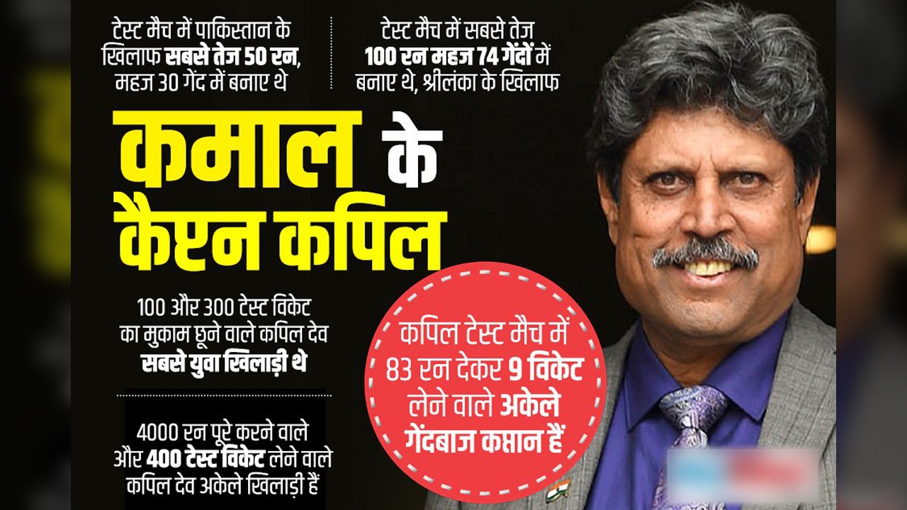 Kapil Dev Birthday Special: Interesting facts about Legendary Cricketer Kapil Dev | वनइंडिया हिंदी