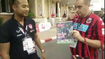 แฟนคลับ ชนาธิป ขนเสื้อทีมจากญี่ปุ่นเดินทางมาเชียร์กิเลน ดวล ซันนา คันห์หัว