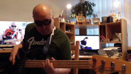 JazzBlues Jamming with  Ricardo Nardocci HD720 m1 Basscover Bob Roha