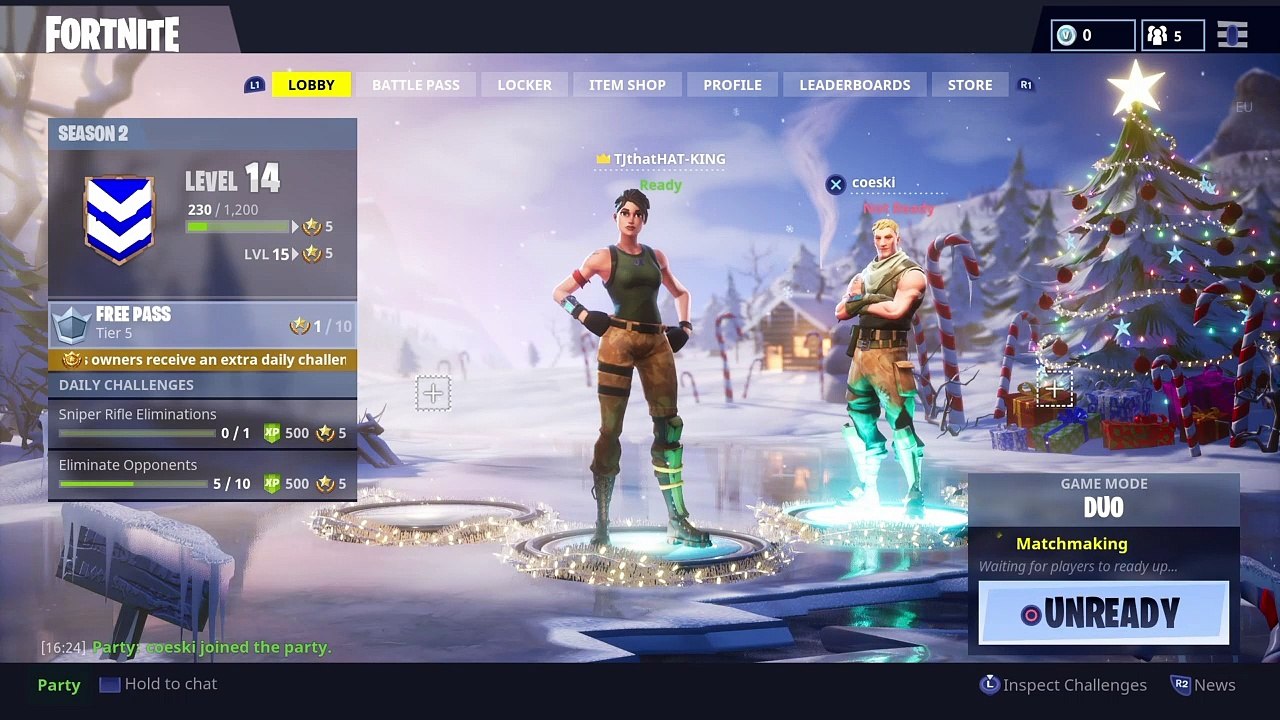 Fortnight gamplay with jacob