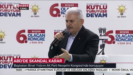 Başbakan Binali Yıldırım, AK Parti Nevşehir İl Kongresi'nde konuştu