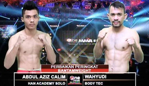 One Pride MMA Bantam Weight, Abdul Aziz Calim VS Wahyudi