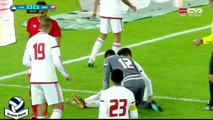 ملخص مباراه وركلات ترجيح عمان والامارات 5-4 - عموري يضيع ركلتين جزاء - نهائي خليجي 23